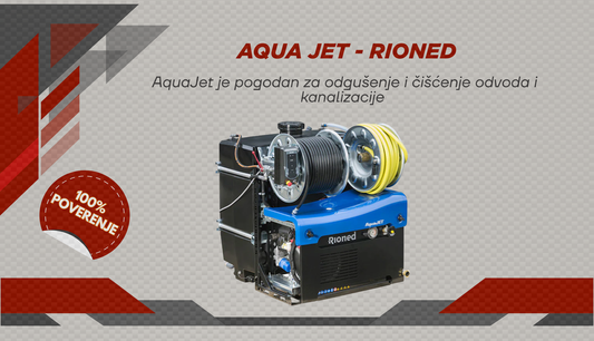 Aqua Jet – Za Odgušenje i Čišćenje Odvoda i Kanalizacije