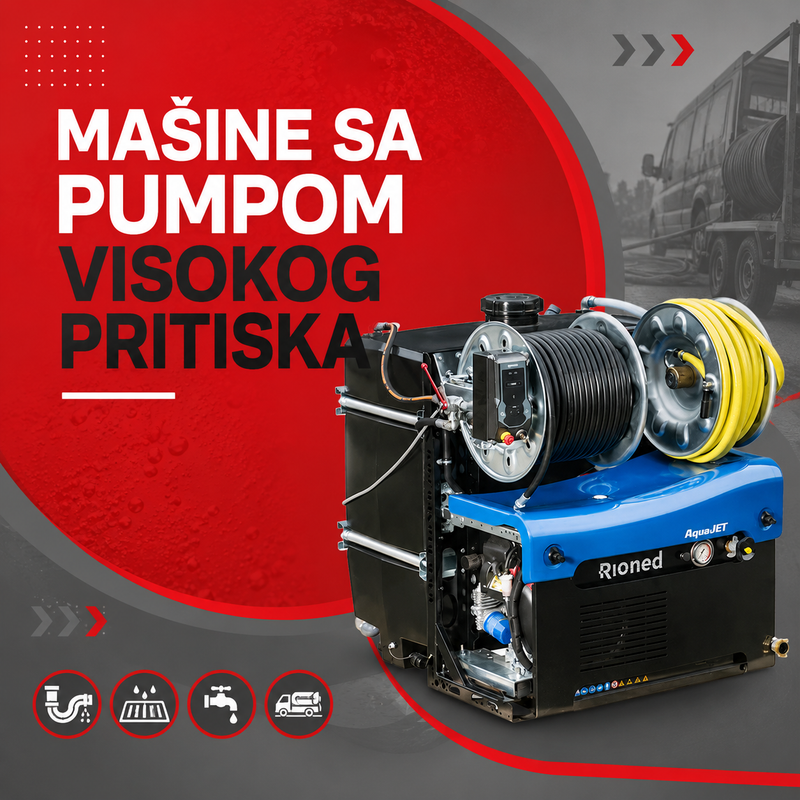 Mašine sa pumpom visokog pritiska