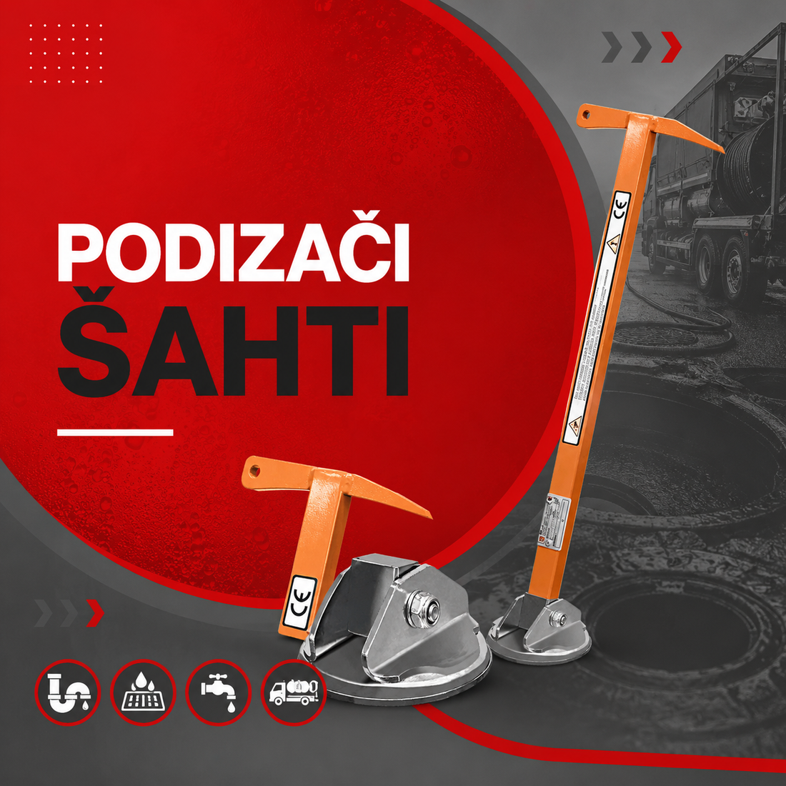 Podizači šahti