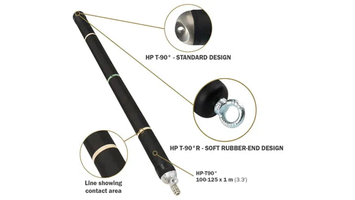 90° pakeri HP-T90°